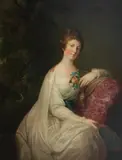 George Willison, Portrait of Catherine Maxwell, oil on canvas