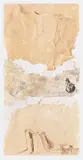 Per Kirkeby, Ohne Titel, 1999, Monotypie auf Velin