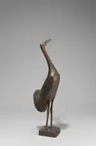 Rufender Kranich by Gerhard Marcks, 1938, Bronze mit brauner Patina, sold Dec 2020