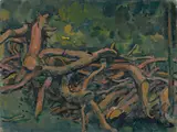 Koloman Moser, Holzstoß