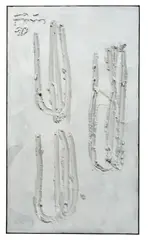 Ohne Titel by Günther Förg, 1990, Beton in Eisenrahmen, sold Jun 2016