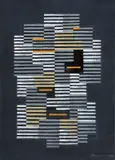 Adolf Fleischmann, Composition No. 691, 1964, Öl auf Leinwand