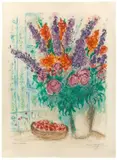 Marc Chagall, Le grand bouquet, 1963, Farblithographie auf Rives-Velin