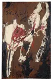 Ohne Titel by Emil Schumacher, 1963, Öl auf Holz, sold May 2011