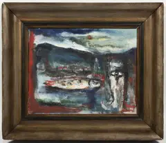 Josef Jira, Orava, 1985, oil on canvas