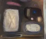Karolína Mitášová, Mystery, 2015, oil on canvas
