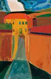 James Jarvaise, Torejon, c. 1960-65, Oil on panel