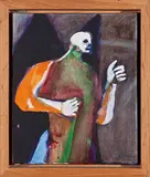 Fritz Scholder, Possession #25, 1989, Acrylic on canvas