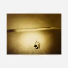 Barbara Ess, Untitled (from the Food for the Moon series), 1986, monochrome color photograph mounted to Masonite