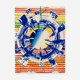 James Rosenquist, Miles (from America: The Third Century), screenprint in eight colors with pochoir on Arches Cover paper
