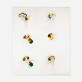 Enrique Castro-Cid, Untitled, 1964, mixed media on paper laid to canvas