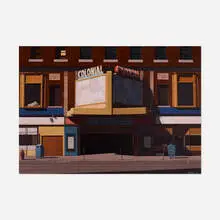 Robert Gniewek, Colonial Theater, 1977, oil on canvas
