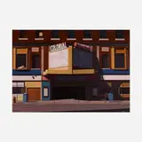 Robert Gniewek, Colonial Theater, 1977, oil on canvas