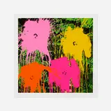 Thierry Guetta, Flowarh$, 2021, screenprint in colors