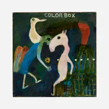 Jon Serl, Color Box, oil on panel