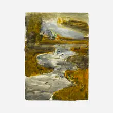 John Walker, The Maine Experience, 2001, watercolor and gouache on paper
