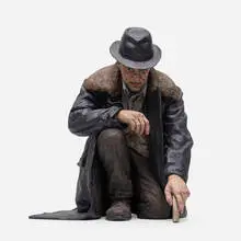 Sean Henry, The Way It Will Be, 2012, painted bronze