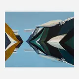Keith Grant, Reflections II, c. 1973, oil on canvas