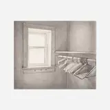 James Valerio, Empty Closet, 1991, graphite on paper