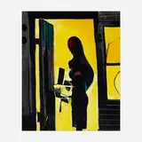 John Hultberg, Figure in Doorway