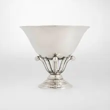 Bowl, model 6 by Johan Rohde, sterling silver, sold Aug 2024