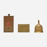Tiffany Studios, Collection of three tabletop accessories