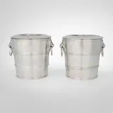 Sheffield Plate, Champagne coolers, pair