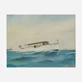 Joe Selby, Untitled (Aileen), 1925, watercolor and gouache on board