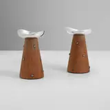 Hans Jensen, Candlesticks, pair