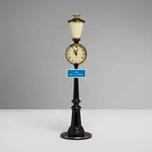 Jaeger-LeCoultre, Rue de la Paix street lamp table clock