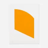 Orange (Curve) by Ellsworth Kelly, 2004, lithograph on Rives BFK paper, sold Sep 2015
