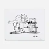 Frank Gehry, Study for New Frank Gehry House