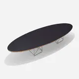 Charles and Ray Eames, ETR, 1951, laminate over plywood, zinc-plated steel