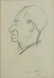 Kathleen Hale, Untitled, pencil 20.5 x 14cm