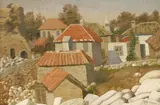 Cedric Morris, Untitled, oil on canvas 61 x 91cm .