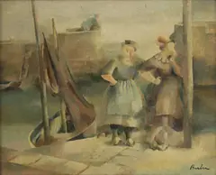 John Barber, Untitled, oil on canvas 38 x 47cm