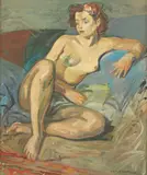André Planson, Untitled, oil on canvas 72.5 x 60cm Provenance: With Galerie Romanet