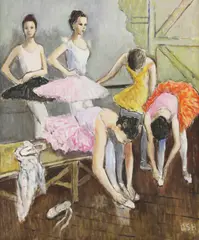 John Ash, Untitled, oil on canvas 86 x 78cm .