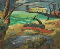 Henry Collins, Untitled, oil on canvas 45.5 x 56cm .