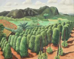 Adrian Allinson, Untitled, oil on canvas 46 x 56cm .