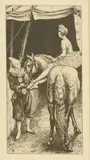 Laura Knight, Untitled, Dame Laura Knight RA RWS (1877-1970) 'THE BAREBACK RIDER' Etching