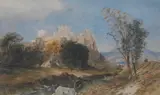 Thomas Miles Richardson Jnr Rws, Glengarry Castle, watercolour