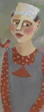 Catriona Millar, Esther, mixed media on canvas