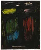 Meditation by Alexej von Jawlensky, 1935, Öl auf leinenstrukturiertem Papier, auf Karton montiert, sold Jun 2012