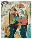 Asger Jorn, Ohne Titel, 1969, Décollage