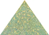 Keith Haring, Pyramid, 1989, Serigrafie auf eloxierter Aluminiumplatte