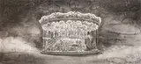 Hans Op de Beeck, Merry-go-round (large), 2013, Aquarell auf Velin