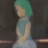 Leiko Ikemura, Stehende in Schwarz