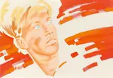 Norbert Bisky, Kampf der Gefahr“ I, 2002, Öl auf Leinwand