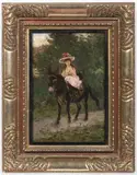 Václav Brožík, Countess on a Ride